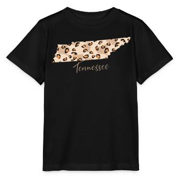 Tennessee Leo Staat Tennessee - Stanley/Stella Kinder T-Shirt MINI CREATOR  - Schwarz - Vorne - Mikhail (115cm)