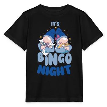 Es Ist Bingo-nacht Bingo - Stanley/Stella Kinder T-Shirt MINI CREATOR  - Schwarz - Vorne - Mikhail (115cm)
