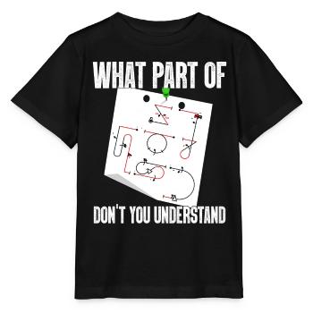 Verstehst Du Nicht Kunstflug Aresti Figuren - Stanley/Stella Kinder T-Shirt MINI CREATOR  - Schwarz - Vorne - Mikhail (115cm)