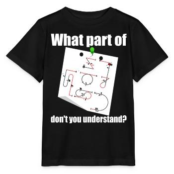 Welcher Teil Der Aresti-kunstflugfiguren - Stanley/Stella Kinder T-Shirt MINI CREATOR  - Schwarz - Vorne - Mikhail (115cm)