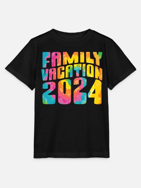 Voyage en famille 2024 Vacances en famille - T-shirt bio MINI CREATOR Stanley/Stella Enfant - noir