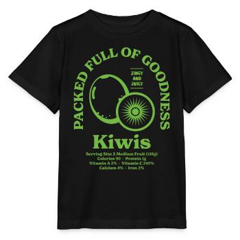 Kiwi Nutritional - Stanley/Stella MINI CREATOR Kids’ T-Shirt - black - Front - Mikhail (115cm)