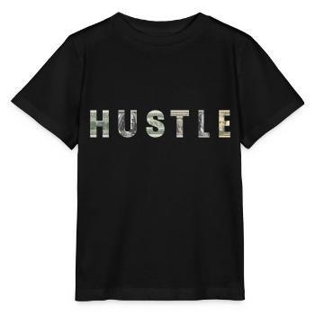 Hustle Money Texture Motivation Inspiration - T-shirt bio MINI CREATOR Stanley/Stella Enfant - noir - Devant - Mikhail (115cm)