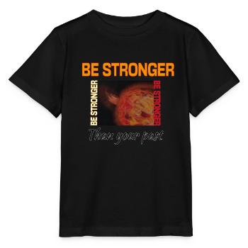 Solar storm central star - Stanley/Stella MINI CREATOR Kids’ T-Shirt - black - Front - Mikhail (115cm)