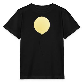 Ballon, fête, fête, félicitations - T-shirt bio MINI CREATOR Stanley/Stella Enfant - noir - Devant - Mikhail (115cm)