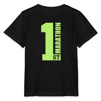 Marathon - Stanley/Stella Kinder T-Shirt MINI CREATOR  - Schwarz - Vorne - Mikhail (115cm)