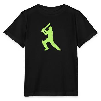 Cricket - Stanley/Stella Kinder T-Shirt MINI CREATOR  - Schwarz - Vorne - Mikhail (115cm)