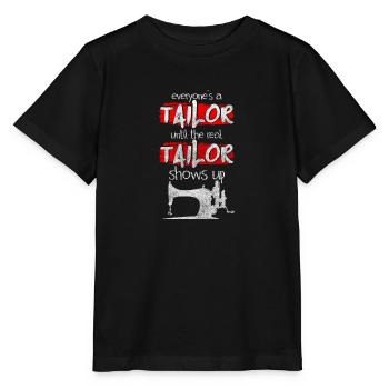 Clothing Hobby Handmade Sewing Machine - Stanley/Stella MINI CREATOR Kids’ T-Shirt - black - Front - Mikhail (115cm)