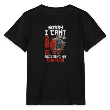 Costume Anime Gaming Bande dessinée - T-shirt bio MINI CREATOR Stanley/Stella Enfant - noir - Devant - Mikhail (115cm)