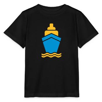 Schiff - Stanley/Stella Kinder T-Shirt MINI CREATOR  - Schwarz - Vorne - Mikhail (115cm)