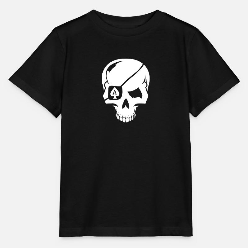 Poker - T-shirt bio MINI CREATOR Stanley/Stella Enfant - noir