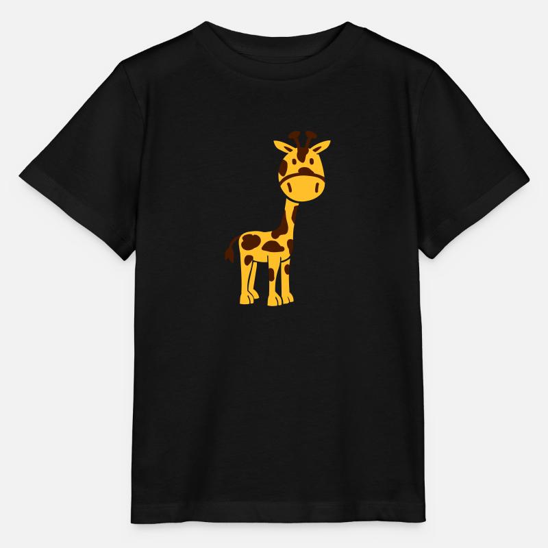 Girafe - T-shirt bio MINI CREATOR Stanley/Stella Enfant - noir
