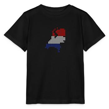 Holland - Niederlande - Stanley/Stella Kinder T-Shirt MINI CREATOR  - Schwarz - Vorne - Mikhail (115cm)