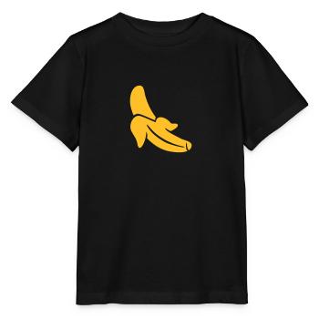 Banana - Stanley/Stella MINI CREATOR Kids’ T-Shirt - black - Front - Mikhail (115cm)