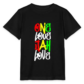 Rasta Amour - T-shirt bio MINI CREATOR Stanley/Stella Enfant - noir - Devant - Mikhail (115cm)