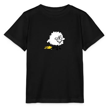 Pisse moutons - T-shirt bio MINI CREATOR Stanley/Stella Enfant - noir - Devant - Mikhail (115cm)