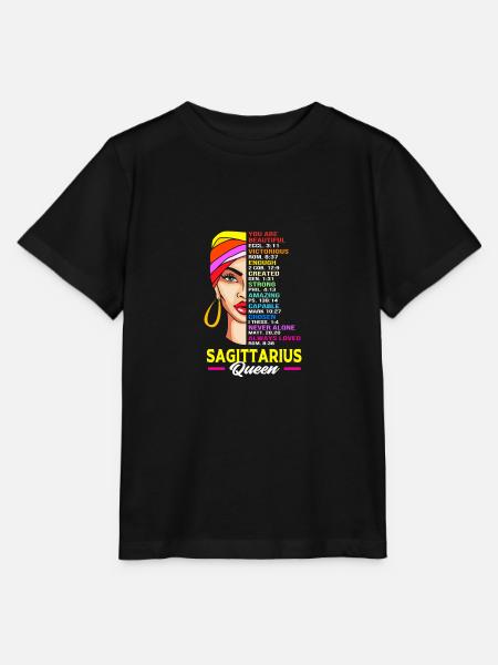 Sternzeichen Schütze - Stanley/Stella Kinder T-Shirt MINI CREATOR - Schwarz