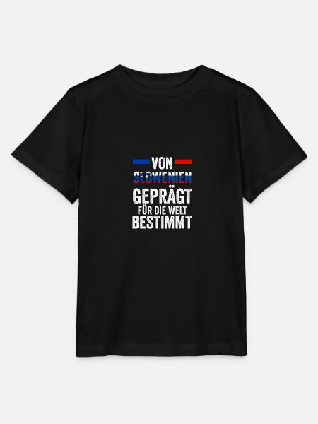 Slowenen Slowenien - Stanley/Stella Kinder T-Shirt MINI CREATOR - Schwarz