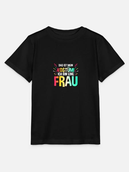 Jecken Fasching Karneval - Stanley/Stella Kinder T-Shirt MINI CREATOR - Schwarz