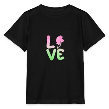 Hobby Horse Hobby Horsing - Stanley/Stella MINI CREATOR Kids’ T-Shirt - black - Front - Mikhail (115cm)