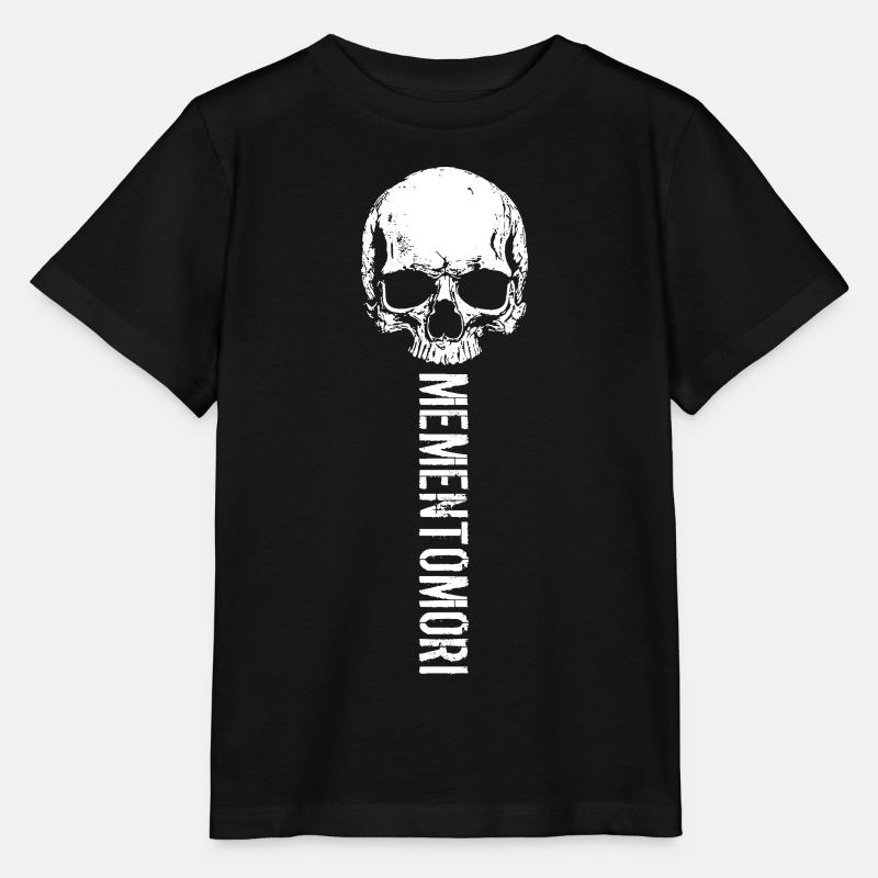Memento Mori, l'art du crâne - T-shirt bio MINI CREATOR Stanley/Stella Enfant - noir
