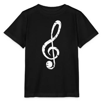 Clef - Stanley/Stella MINI CREATOR Kids’ T-Shirt - black - Front - Mikhail (115cm)