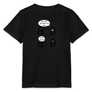 Mathematik Witz - Stanley/Stella Kinder T-Shirt MINI CREATOR  - Schwarz - Vorne - Mikhail (115cm)