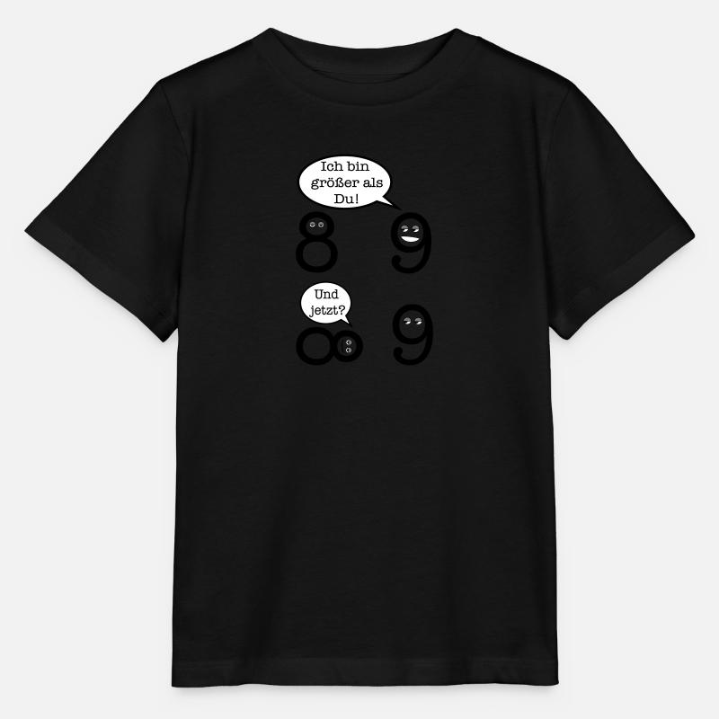 Mathematik Witz - Stanley/Stella Kinder T-Shirt MINI CREATOR  - Schwarz