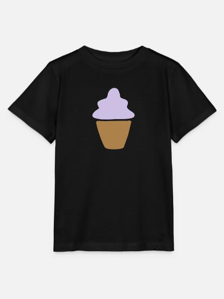 Cupcake Backen Geschenk - Stanley/Stella Kinder T-Shirt MINI CREATOR - Schwarz