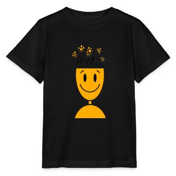 Freude - Stanley/Stella Kinder T-Shirt MINI CREATOR  - Schwarz - Vorne - Mikhail (115cm)