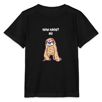 How about No Funny Sarcastic Humor Sarka - Stanley/Stella MINI CREATOR Kids’ T-Shirt - black - Front - Mikhail (115cm)