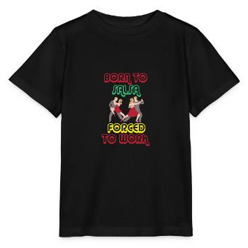 Salsa Dancer Dancer - Stanley/Stella MINI CREATOR Kids’ T-Shirt - black - Front - Mikhail (115cm)