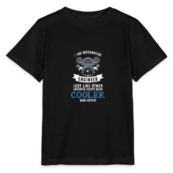 Mechanical Engineer - Stanley/Stella MINI CREATOR Kids’ T-Shirt - black - Front - Mikhail (115cm)