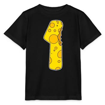 Number 1 - One - Winner - First Winner - Stanley/Stella MINI CREATOR Kids’ T-Shirt - black - Front - Mikhail (115cm)