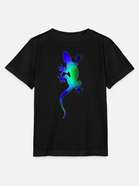 Gecko for dark Shirts - Stanley/Stella Kinder T-Shirt MINI CREATOR  - Schwarz