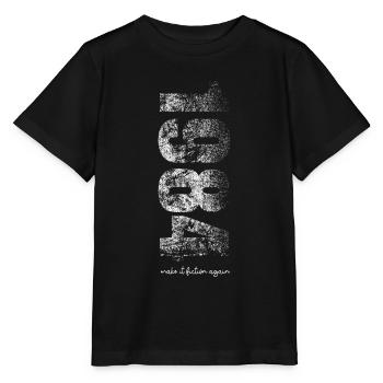 Dist Make It Fiction Again (1984) - Stanley/Stella MINI CREATOR Kids’ T-Shirt - black - Front - Mikhail (115cm)