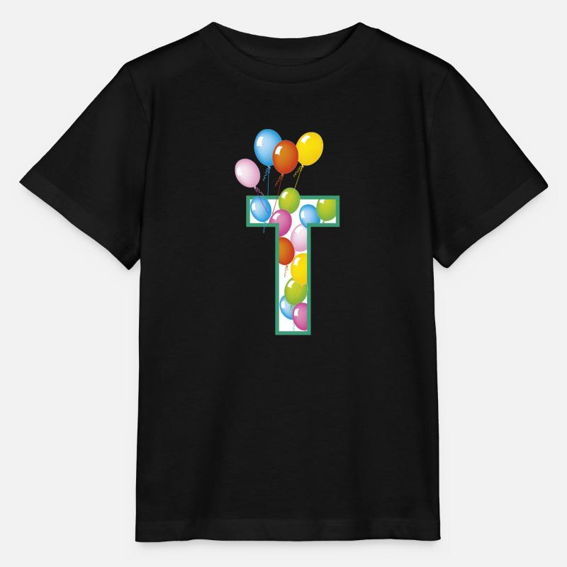 T Ballons - Stanley/Stella Kinder T-Shirt MINI CREATOR  - Schwarz