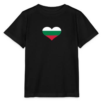 Bulgarien - Stanley/Stella Kinder T-Shirt MINI CREATOR  - Schwarz - Vorne - Mikhail (115cm)
