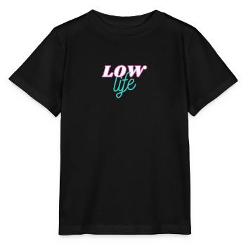 low life - Stanley/Stella Kinder T-Shirt MINI CREATOR  - Schwarz - Vorne - Mikhail (115cm)