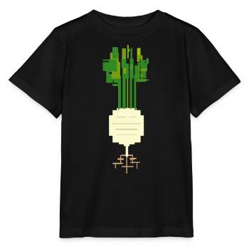 Chou-rave - T-shirt bio MINI CREATOR Stanley/Stella Enfant - noir - Devant - Mikhail (115cm)