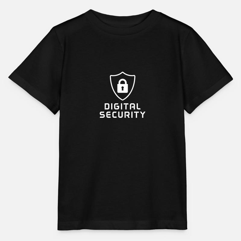 Digital Security - Stanley/Stella MINI CREATOR Kids’ T-Shirt - black
