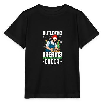 Jingle Bells Healthy Teeth Swells Dentist Dentist - T-shirt bio MINI CREATOR Stanley/Stella Enfant - noir - Devant - Mikhail (115cm)