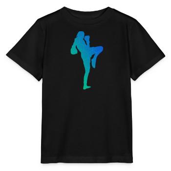 Thai Boxing Muay Thai Thai Thai Boxing Women Thai Box - Stanley/Stella MINI CREATOR Kids’ T-Shirt - black - Front - Mikhail (115cm)