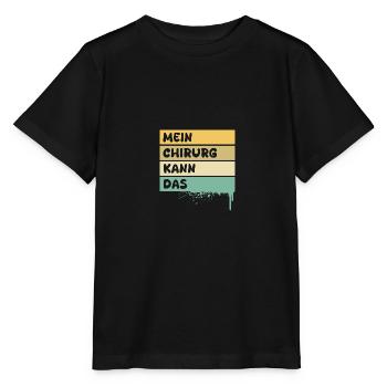 Beruf Chirurg - Stanley/Stella Kinder T-Shirt MINI CREATOR  - Schwarz - Vorne - Mikhail (115cm)