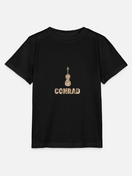 Conrad als Bratsche - Stanley/Stella Kinder T-Shirt MINI CREATOR - Schwarz