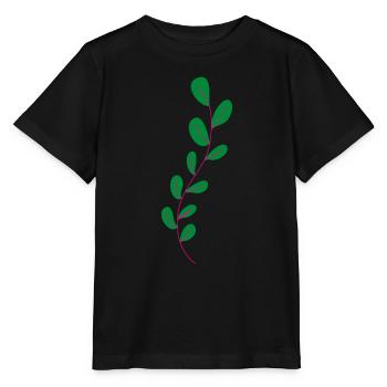 Flower Flower Plant - T-shirt bio MINI CREATOR Stanley/Stella Enfant - noir - Devant - Mikhail (115cm)