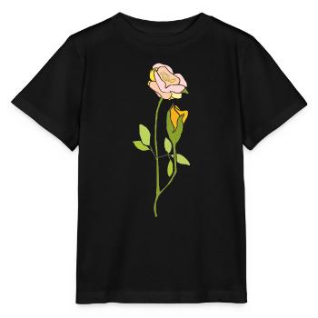 Rose - Stanley/Stella MINI CREATOR Kids’ T-Shirt - black - Front - Mikhail (115cm)