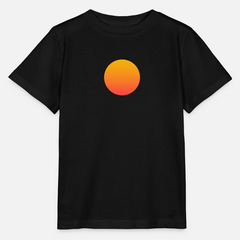 Sonne - Stanley/Stella Kinder T-Shirt MINI CREATOR  - Schwarz