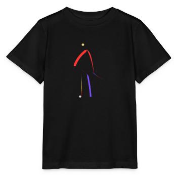 Modere Kunst - Stanley/Stella Kinder T-Shirt MINI CREATOR  - Schwarz - Vorne - Mikhail (115cm)