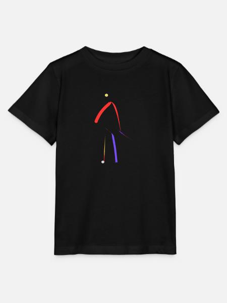 Modere Kunst - Stanley/Stella Kinder T-Shirt MINI CREATOR - Schwarz